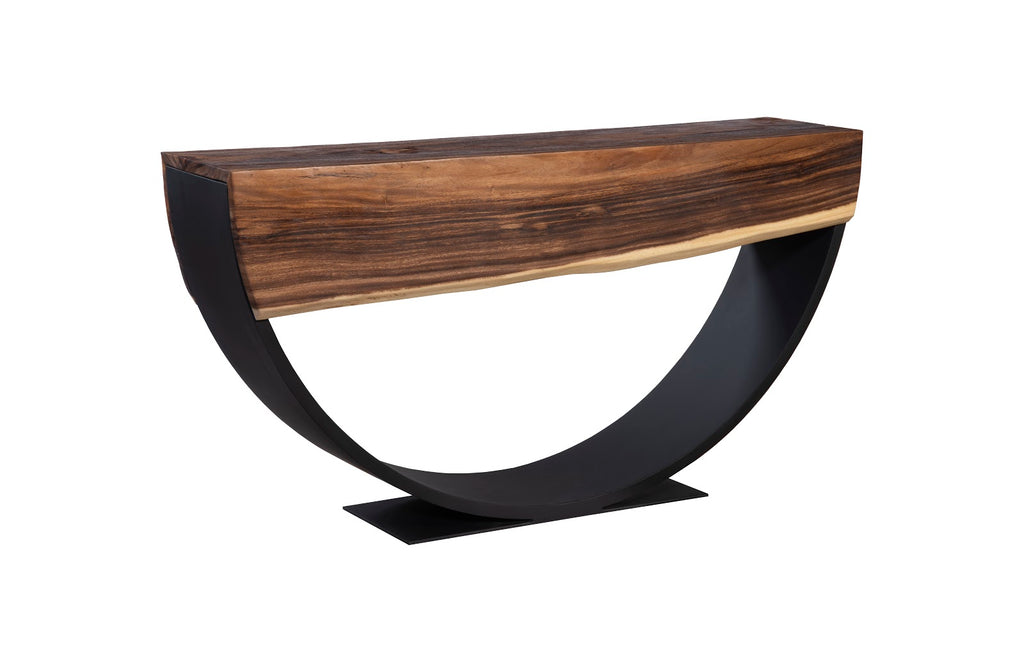 Arc Console Table, Natural, Double Sided | Phillips Collection - TH103724