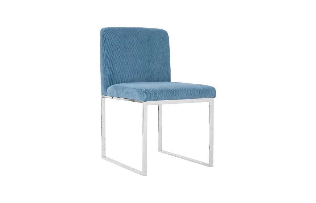Frozen Dining Chair, Corduroy Blue | Phillips Collection - PH103732