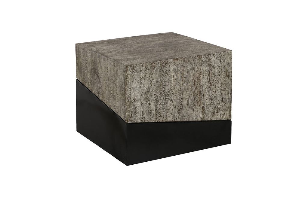 Geometry Side Table, Gray Stone | Phillips Collection - TH97557