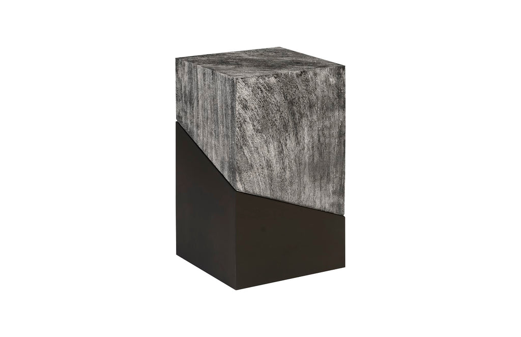 Geometry Side Table, Gray Stone | Phillips Collection - TH97559