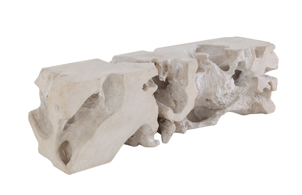 Freeform Bench, Roman Stone | Phillips Collection - PH62423