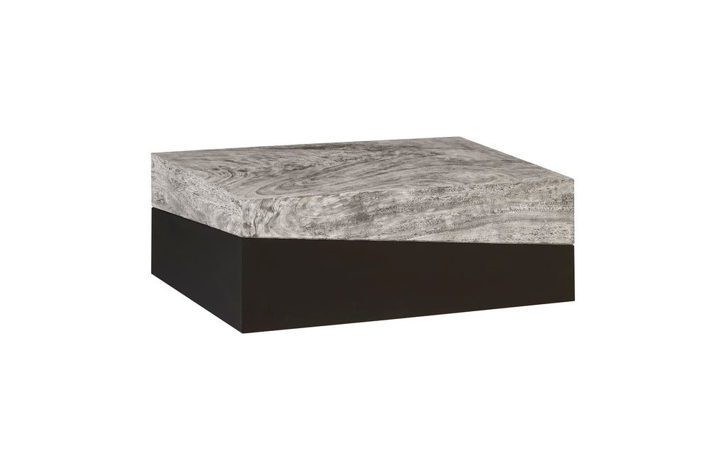 Geometry Coffee Table, Gray Stone | Phillips Collection - TH97558