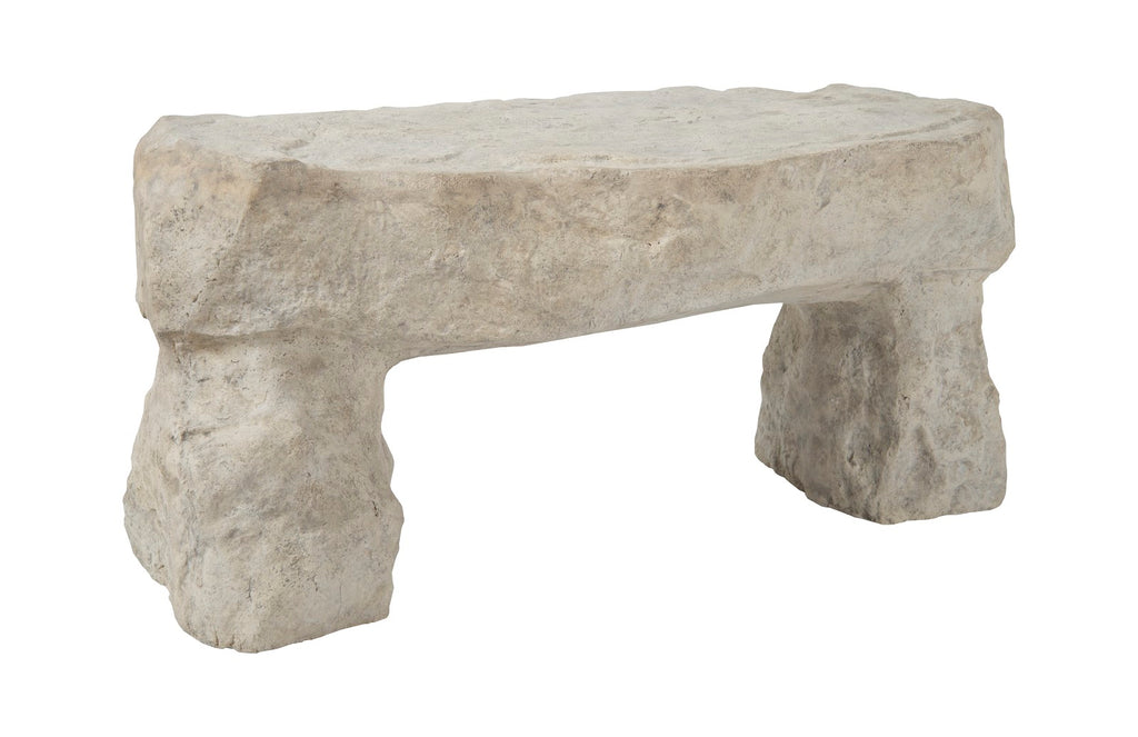Cast Stone Bench, Roman Stone | Phillips Collection - PH102343