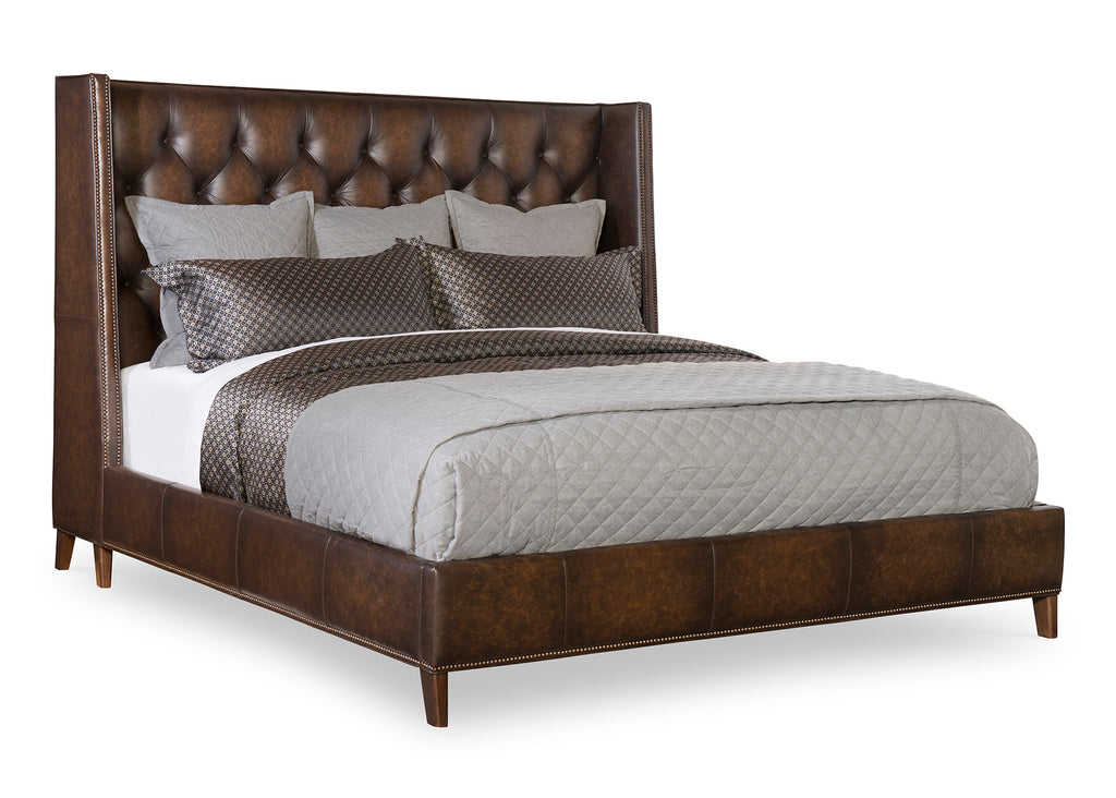 Stella King Bed | Maitland Smith - RAB1500-K-LIN-MOL