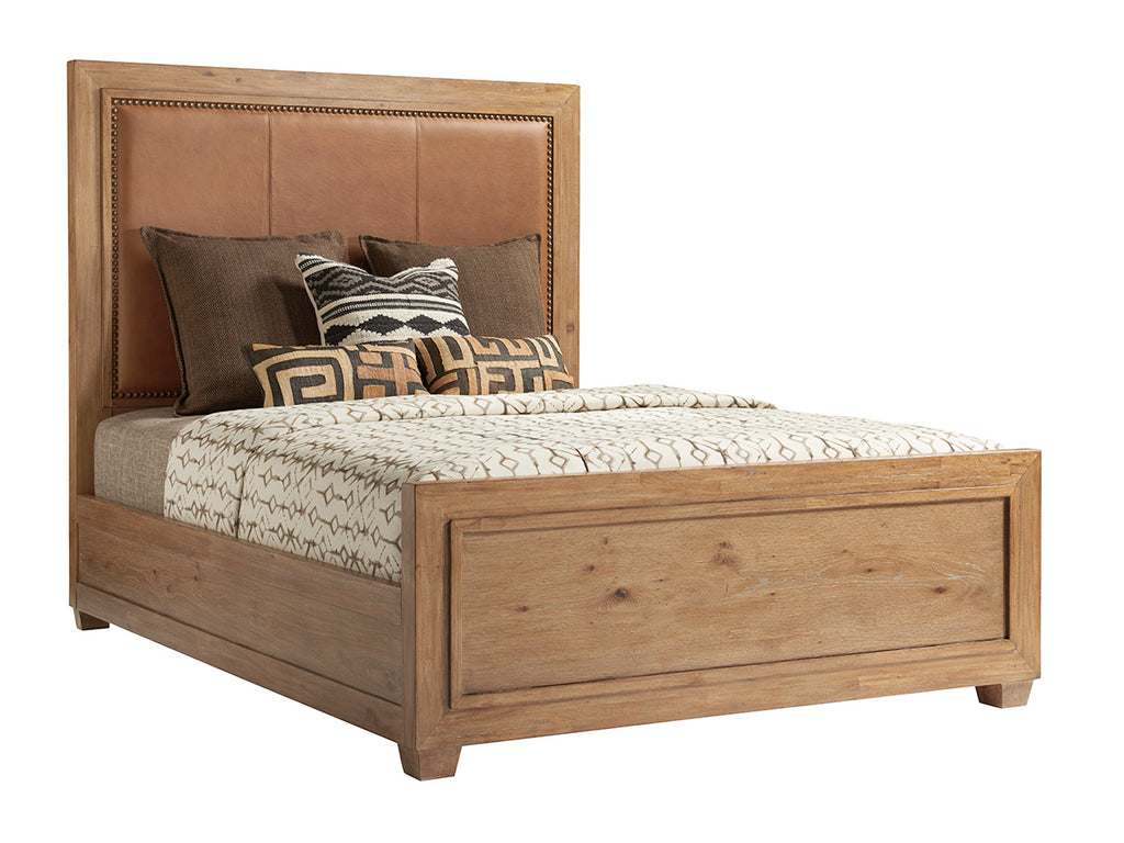 Antilles Upholstered Panel Bed 5/0 Queen | Tommy Bahama Home - 01-0566-143C