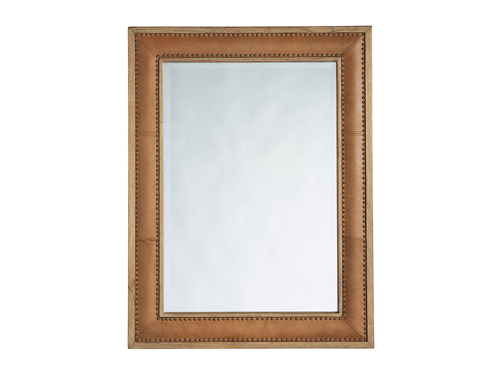Dominica Leather Rectangular Mirror | Tommy Bahama Home - 01-0566-205