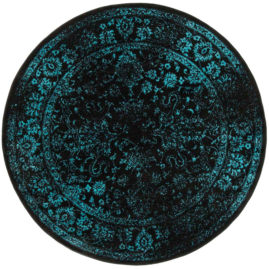 Safavieh Adirondack Rug Collection ADR109K - Black / Teal