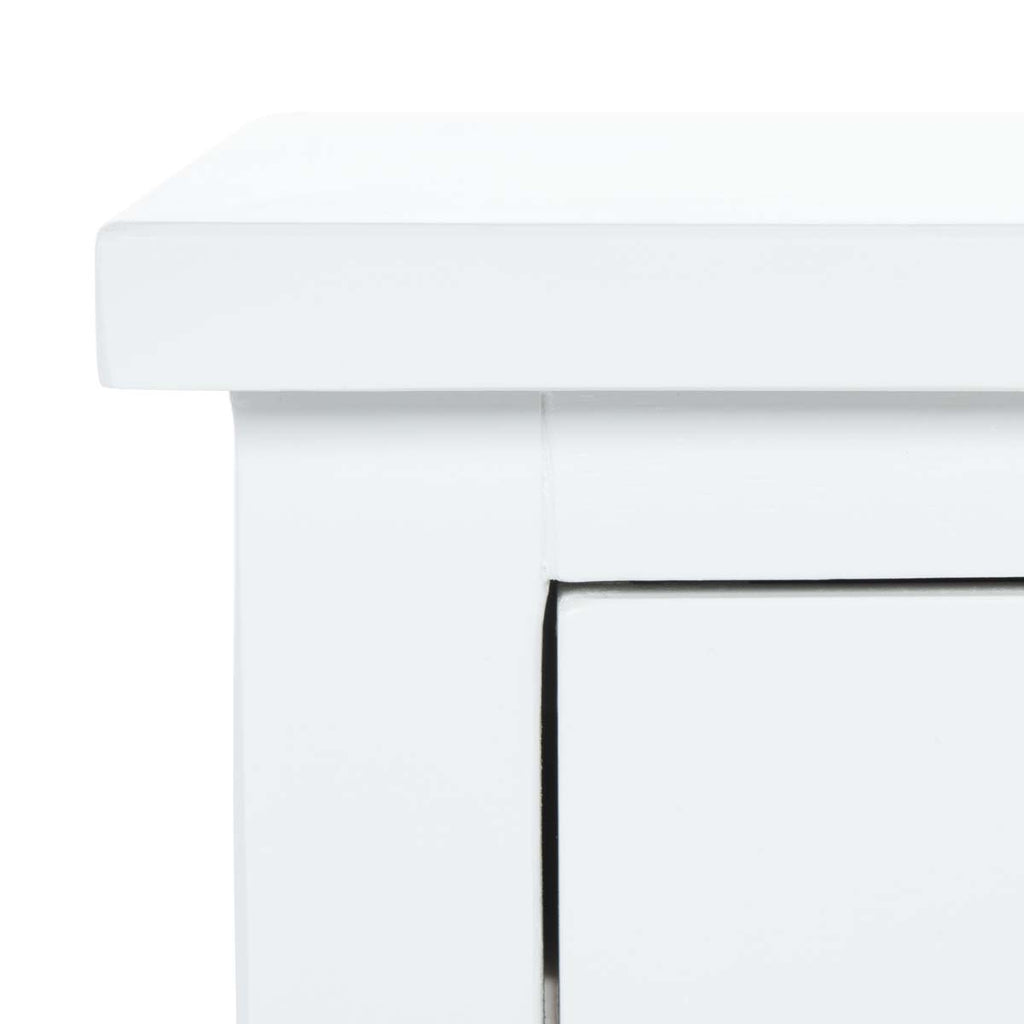 Safavieh Maxine Nightstand With Storage Drawer - Off White