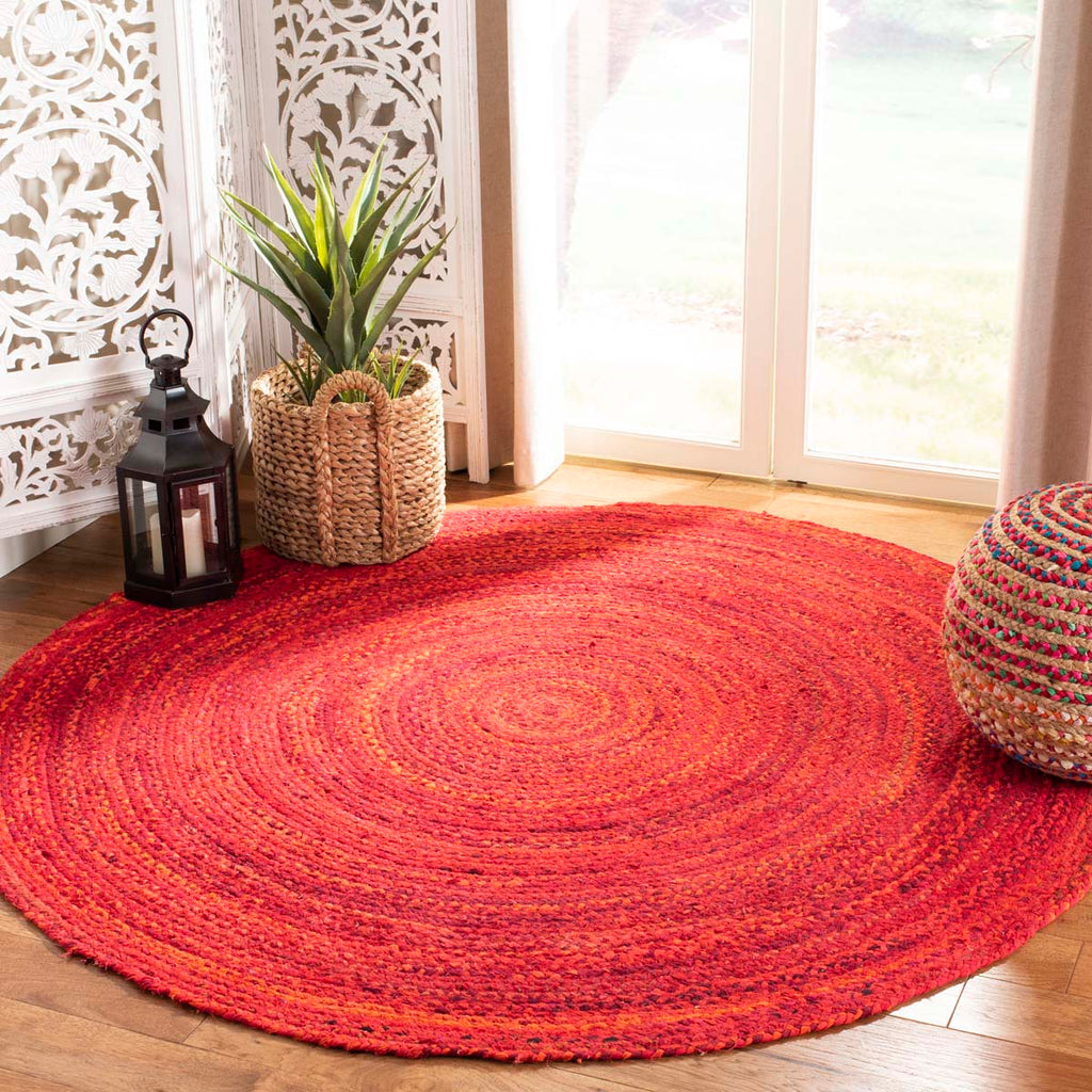 Safavieh Braided Rug Collection BRD452Q - Red