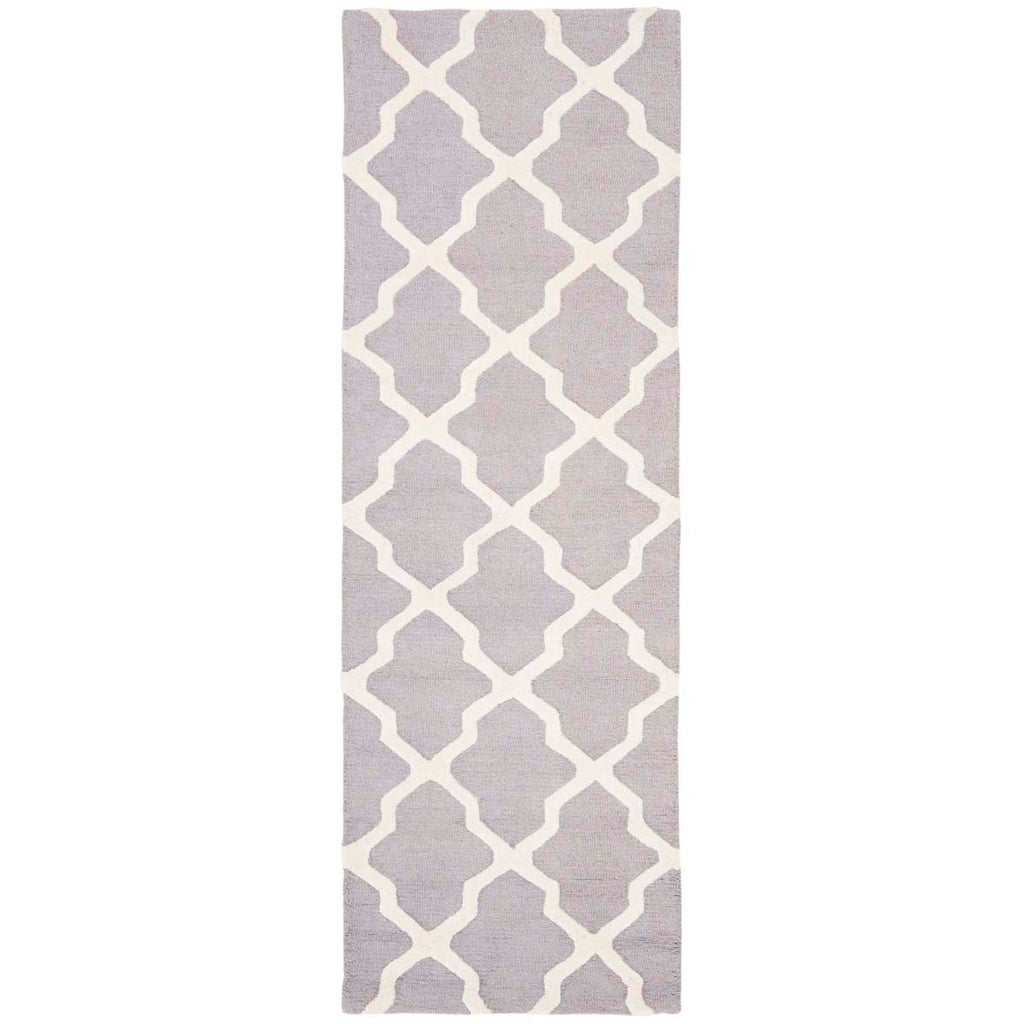 Safavieh Cambridge Rug Collection CAM121D - Silver / Ivory