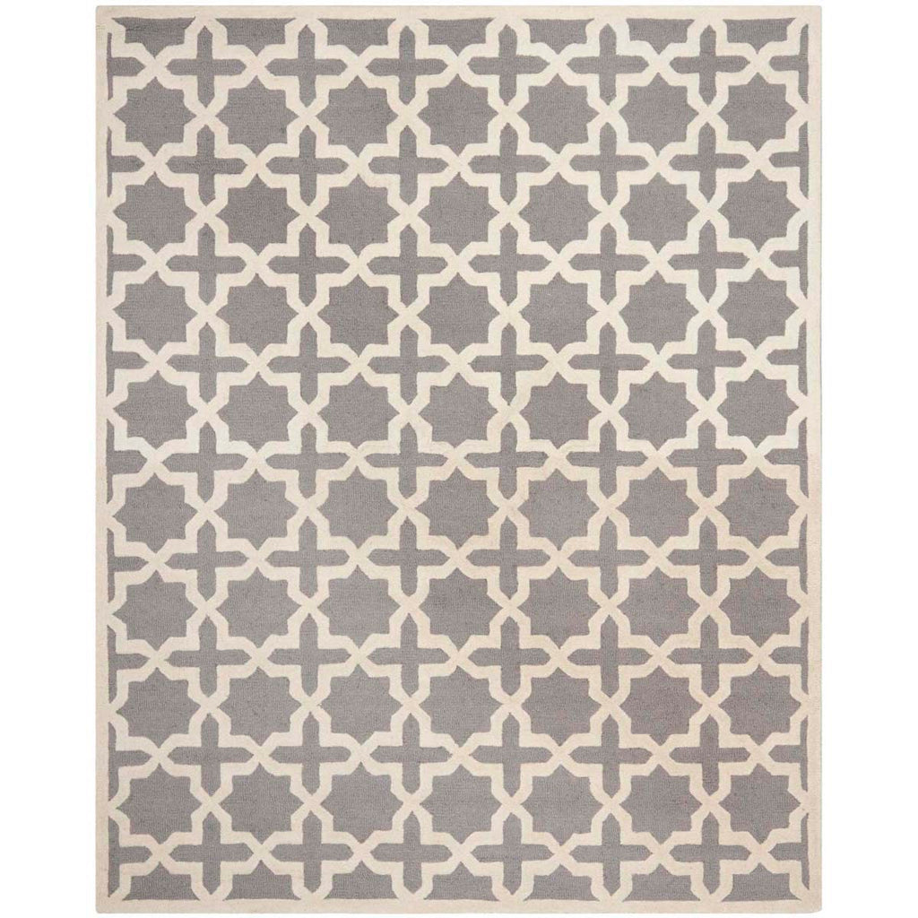 Safavieh Cambridge Rug Collection CAM125D - Silver / Ivory
