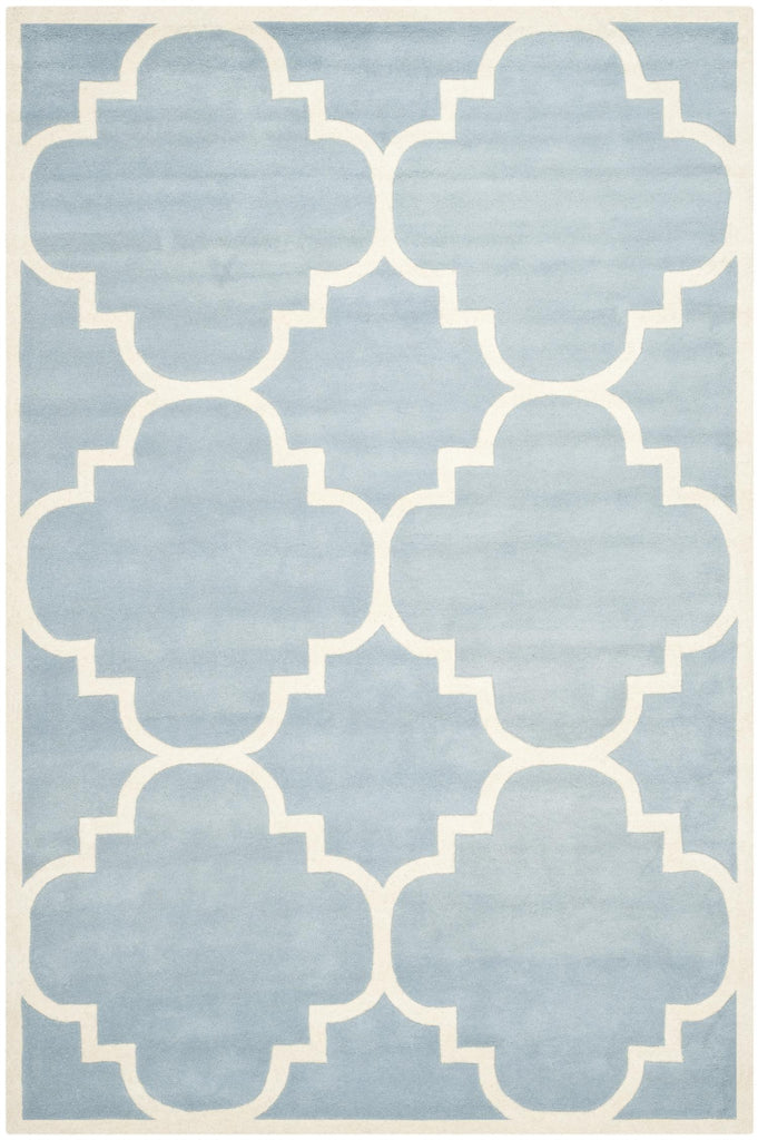 Safavieh Chatham Rug Collection CHT730B - Blue / Ivory