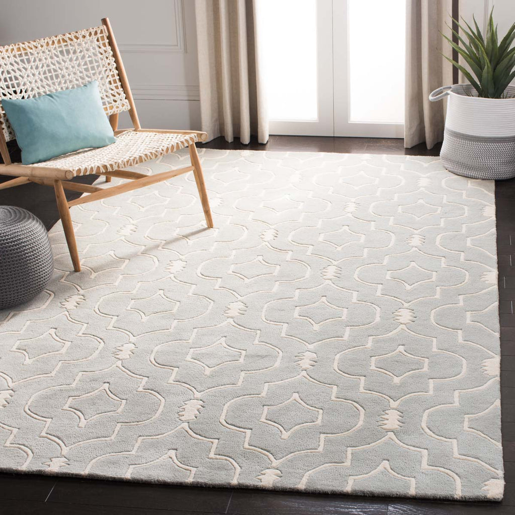 Safavieh Chatham Rug Collection CHT736E - Grey / Ivory
