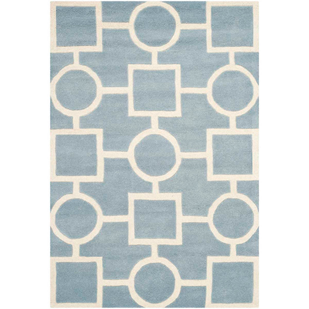 Safavieh Chatham Rug Collection CHT737B - Blue / Ivory