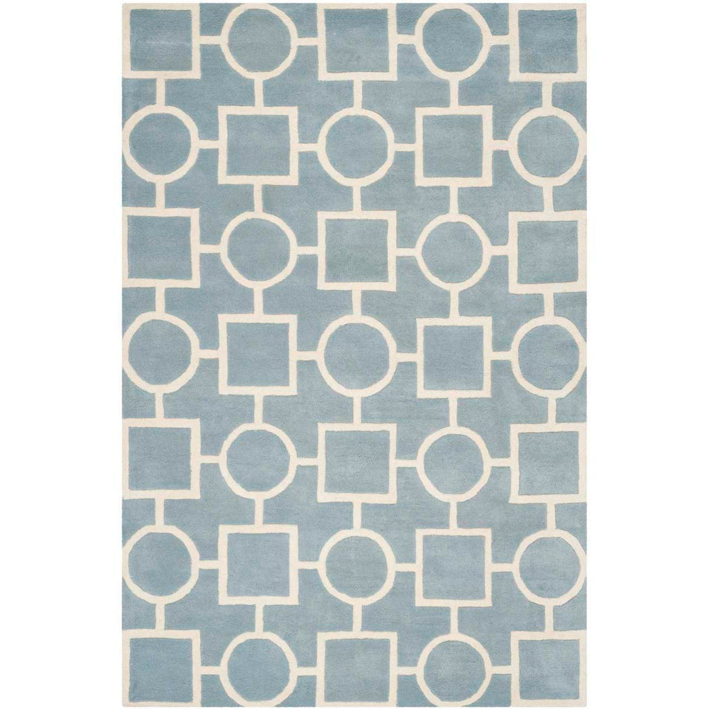Safavieh Chatham Rug Collection CHT737B - Blue / Ivory