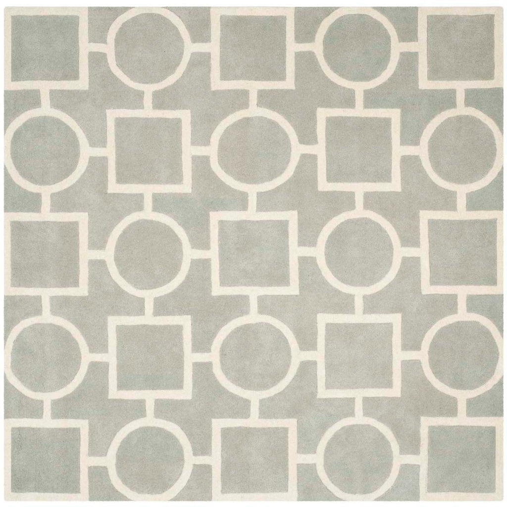 Safavieh Chatham Rug Collection CHT737E - Grey / Ivory
