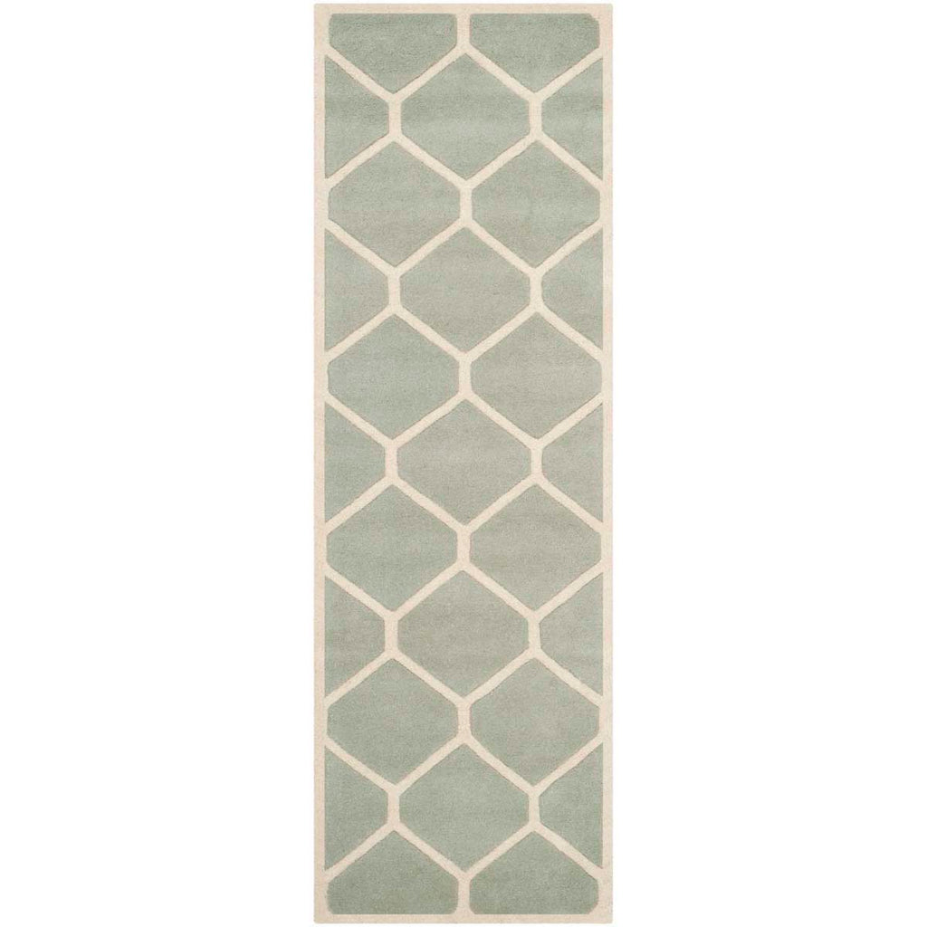 Safavieh Chatham Rug Collection CHT738E - Grey / Ivory