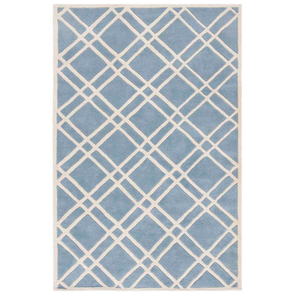 Safavieh Chatham Rug Collection CHT740B - Blue / Ivory
