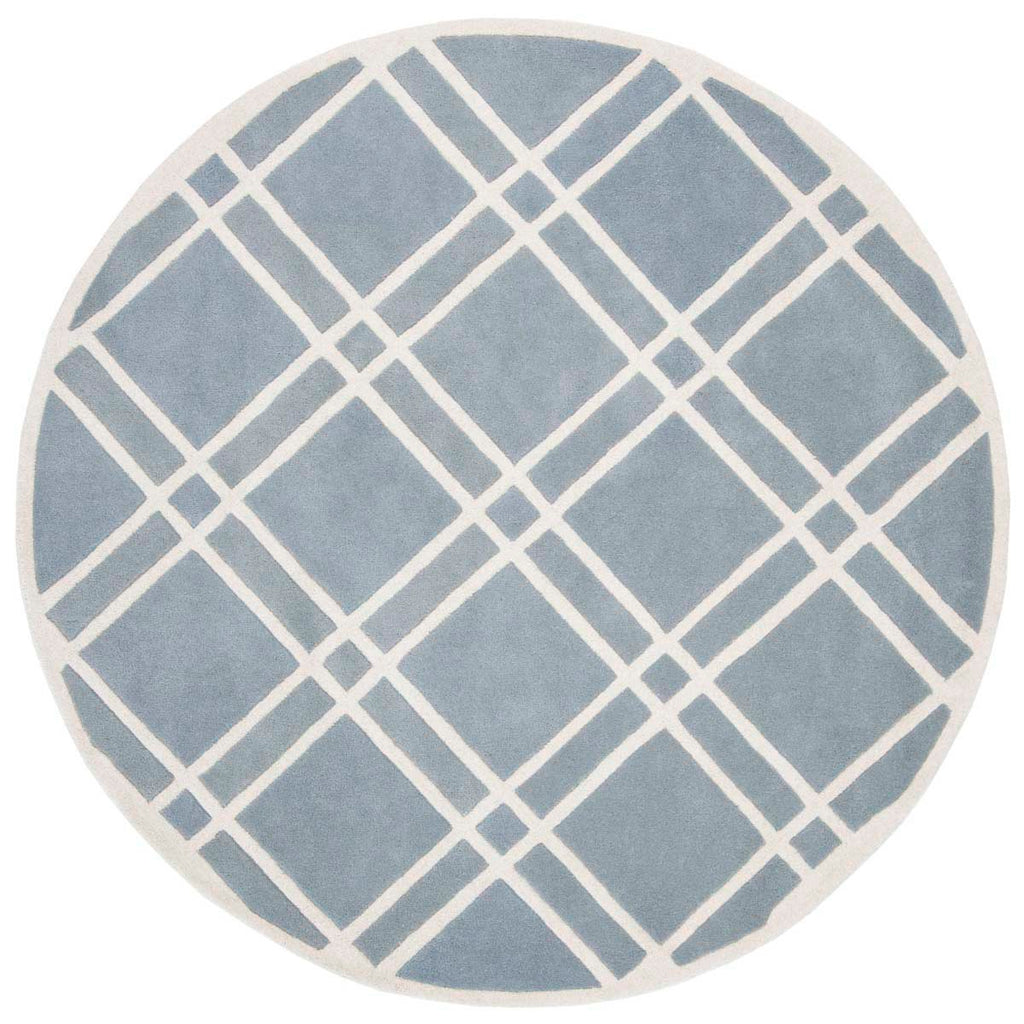 Safavieh Chatham Rug Collection CHT740B - Blue / Ivory