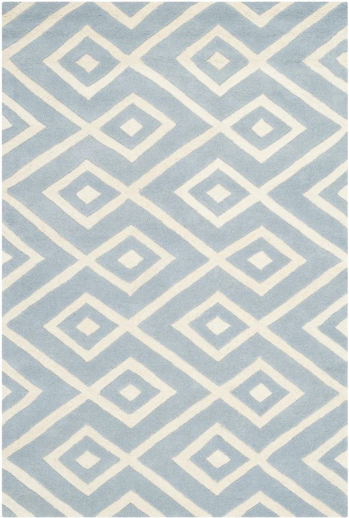 Safavieh Chatham Rug Collection CHT742B - Blue / Ivory