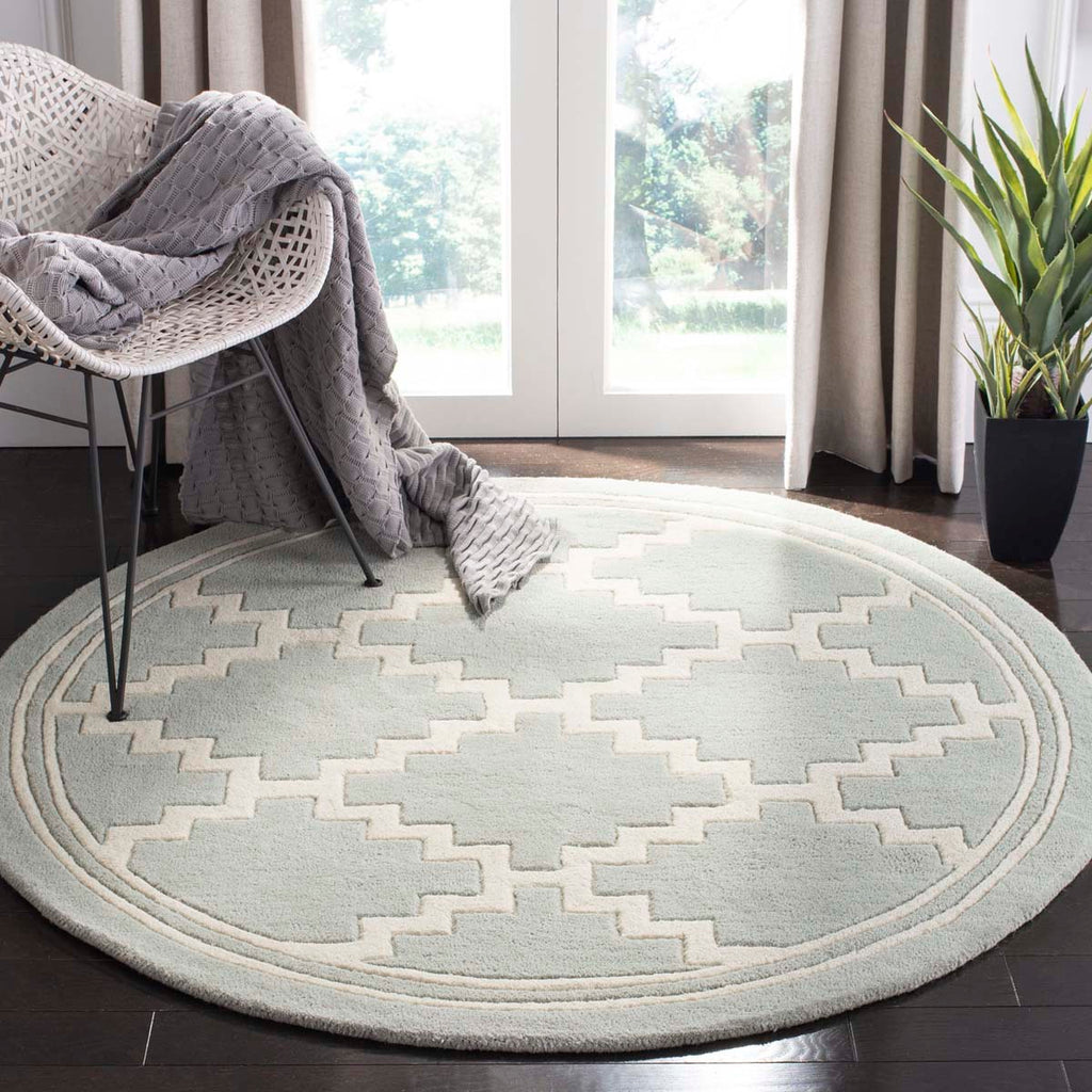Safavieh Chatham Rug Collection CHT743E - Grey / Ivory