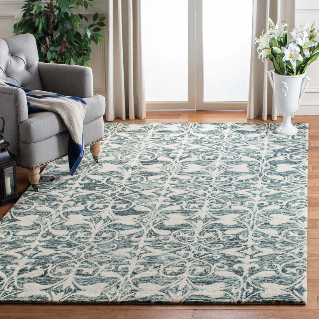 Safavieh Chatham Rug Collection CHT765D - Charcoal / Ivory