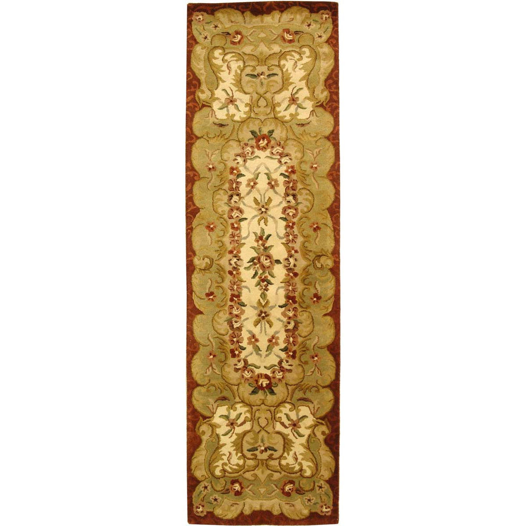 Safavieh Classic Rug Collection CL221A - Ivory / Red