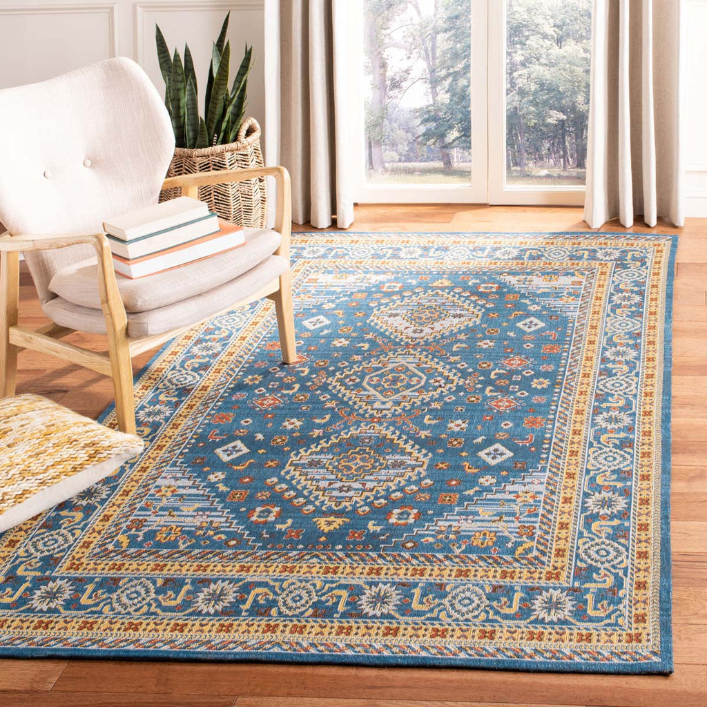 Safavieh -Classic Vintage Rug Collection 114M - Blue / Gold