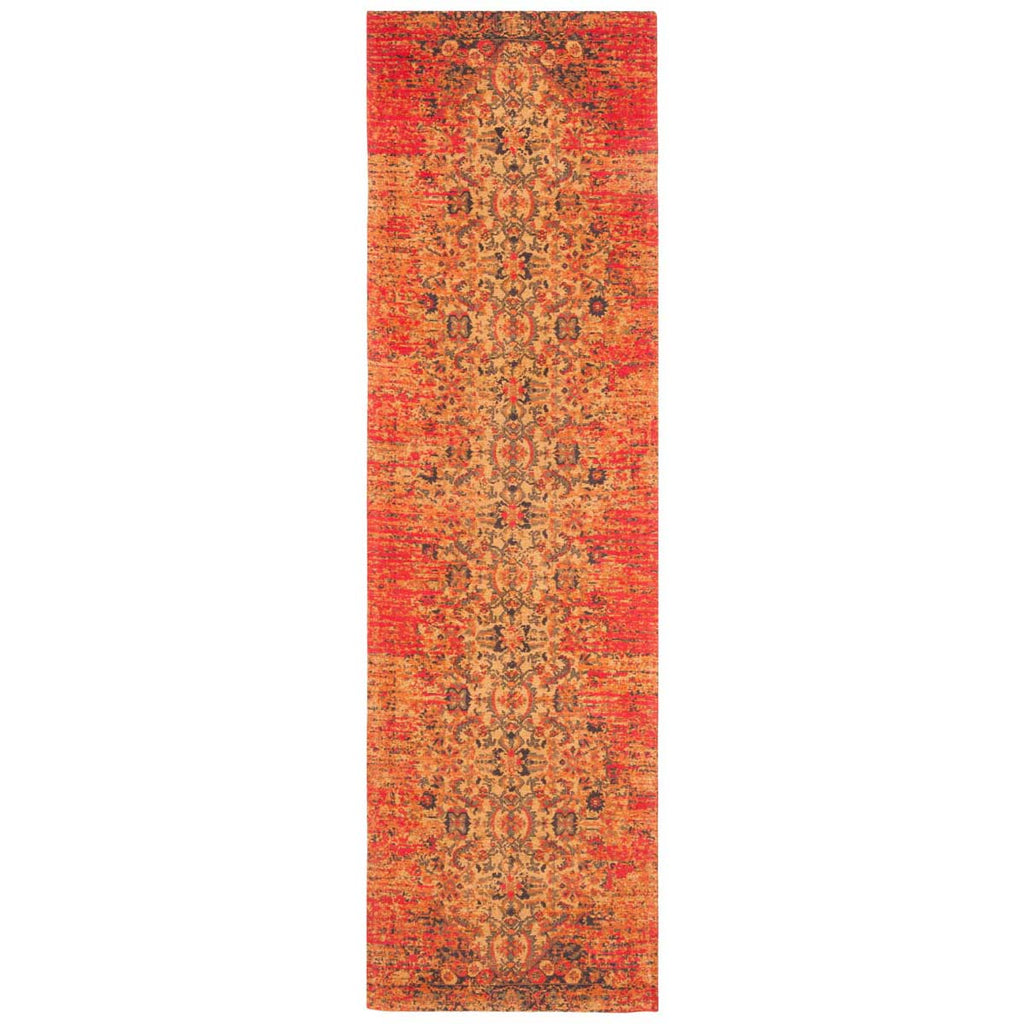 Safavieh -Classic Vintage Rug Collection 401A - Coral / Navy