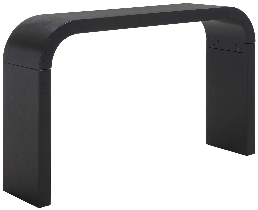 Safavieh Liasonya Curved Console Table - Black