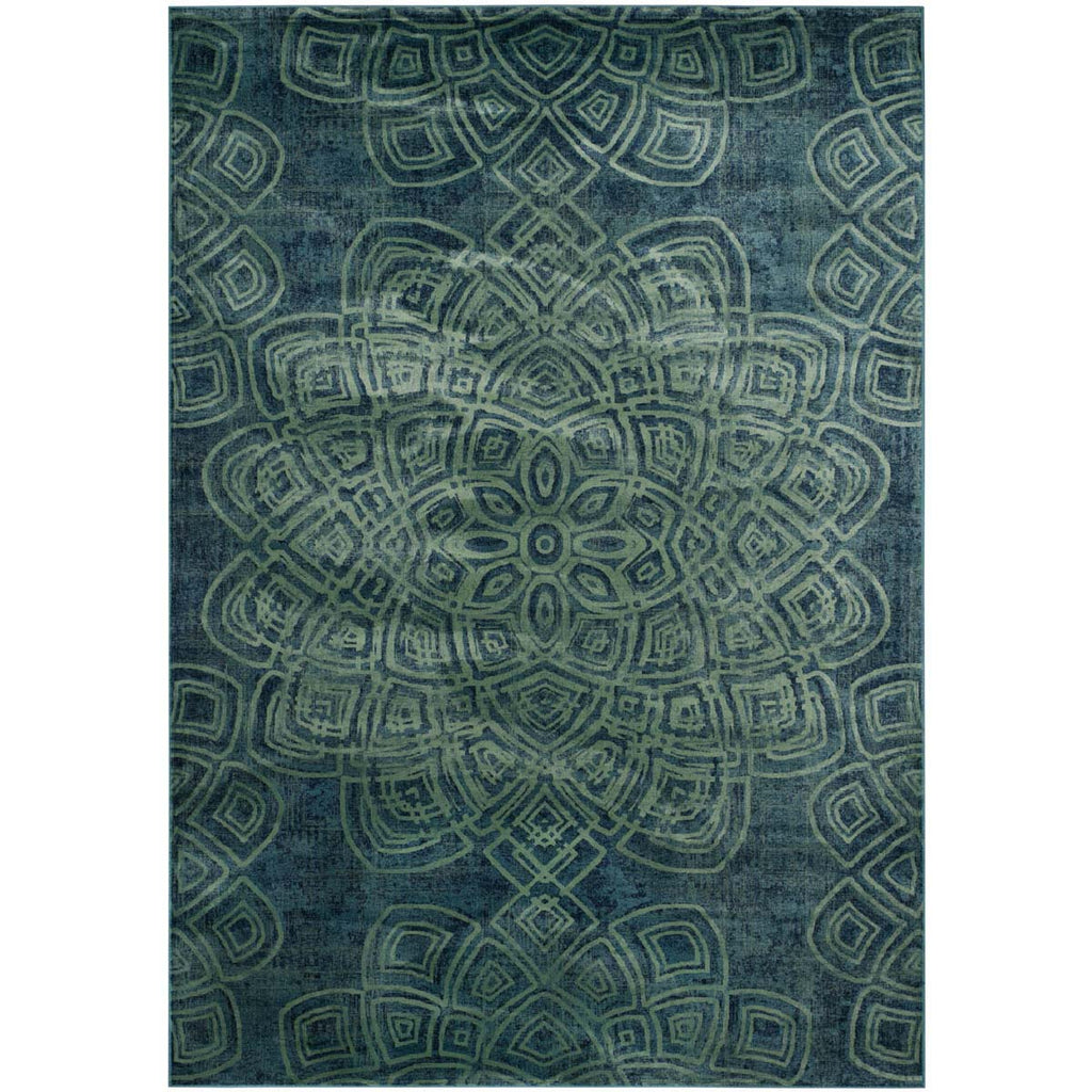 Safavieh Constellation Vintage Rug Collection CNV751-2220 - Light Blue / Multi