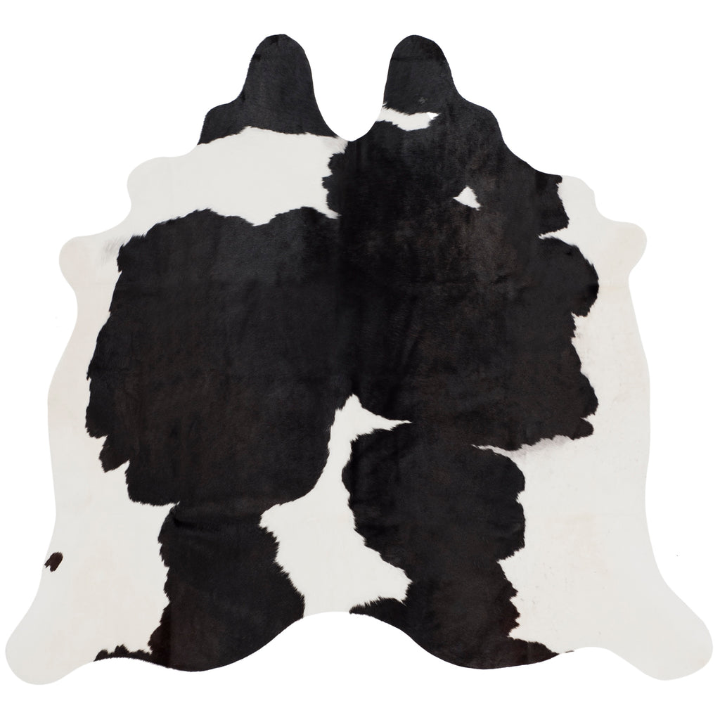 Safavieh Cow Hide Rug Collection COH211B - Black / White