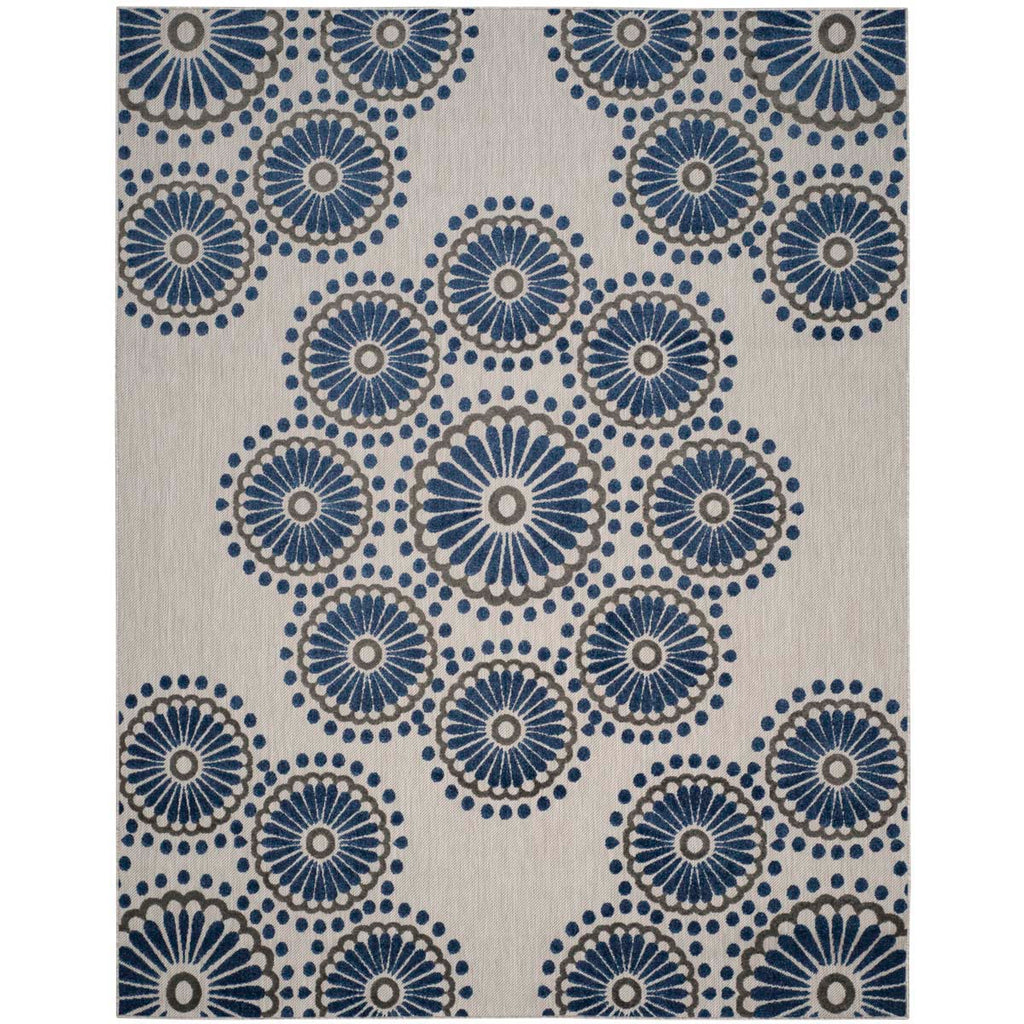 Safavieh Cottage Rug Collection COTS917M - Cream / Navy