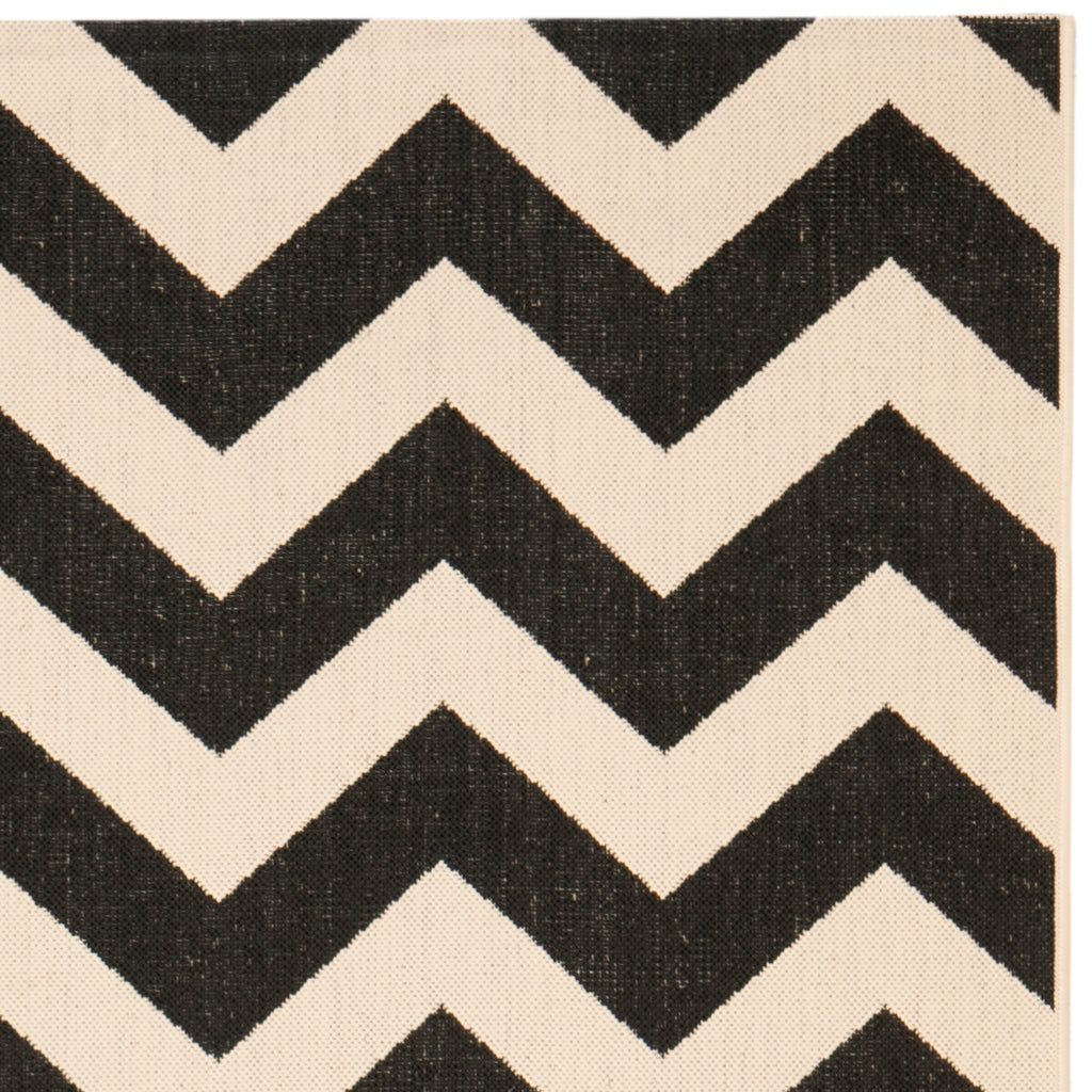 Contemporary Accent Rug, CY6244-256, 60 X 109 cm in Black / Beige