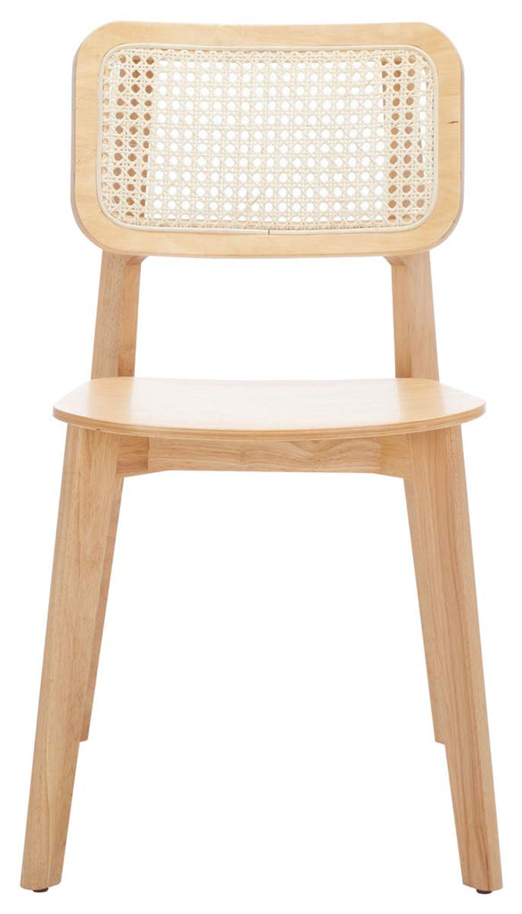 Safavieh Luz Cane Dining Chair (Set of 2) - Natural