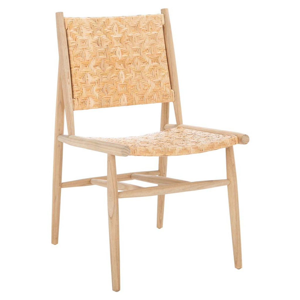 Safavieh Adira Rattan Dining Chair - Natural (Set of 2)