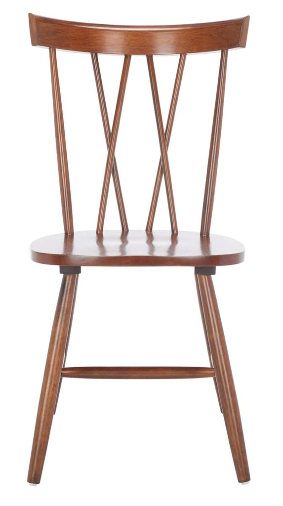 Safavieh Friar Dining Chair  - Walnut (Set of 2)