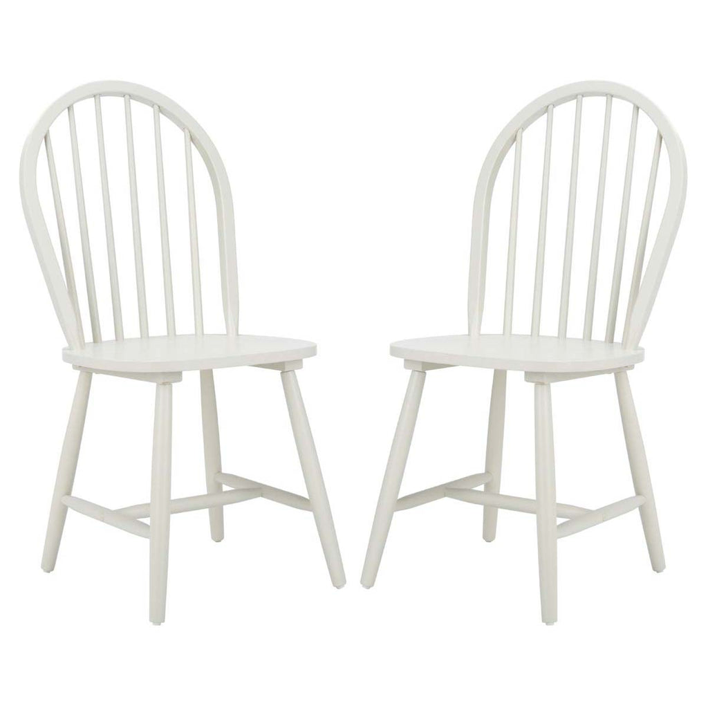 Safavieh Camden Spindle Back Dining Chair-Off White (Set of 2)