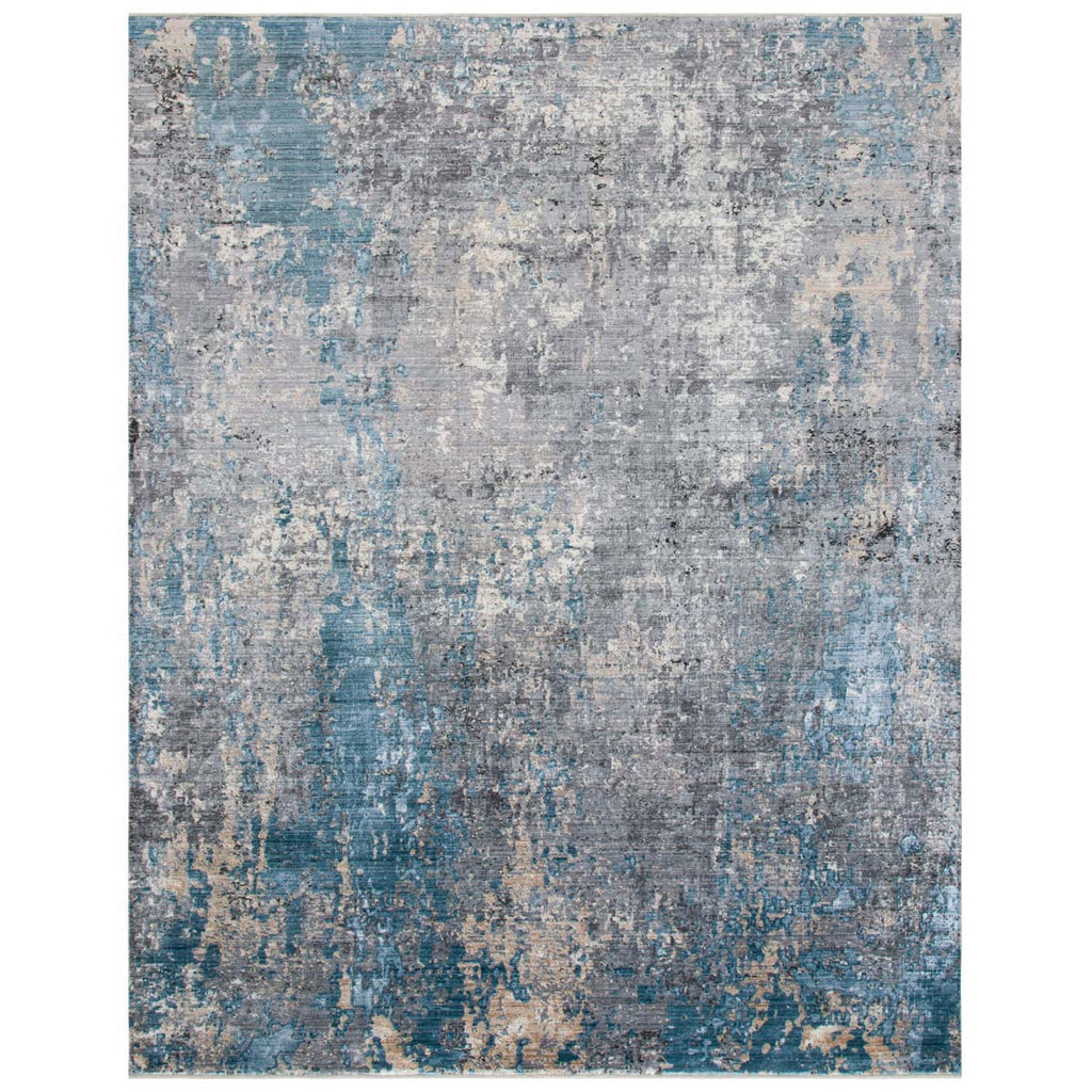 Safavieh Eclipse 100 Rug Collection ECL128G - Grey / Blue