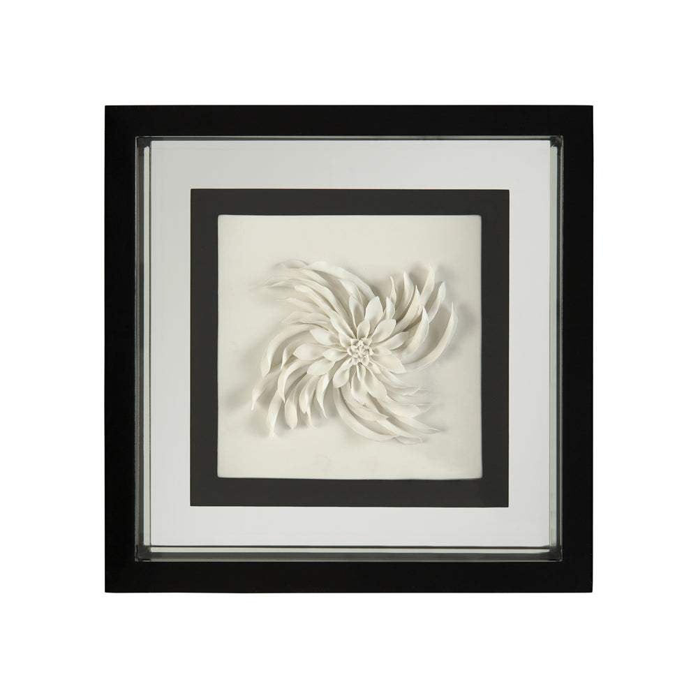 Black-and-White Porcelain Flower I | John-Richard - GBG-2504A