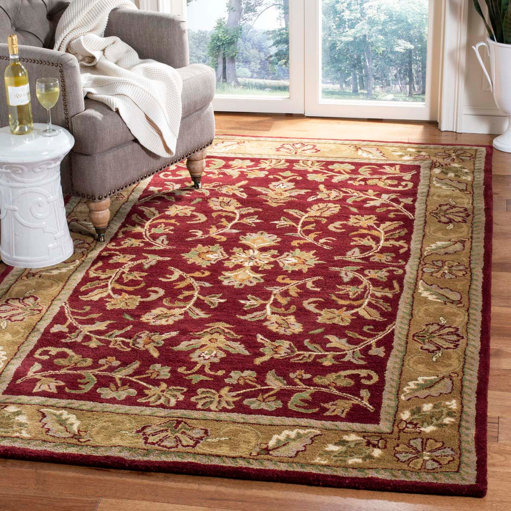 Safavieh Heritage Rug Collection HG170A - Red / Gold