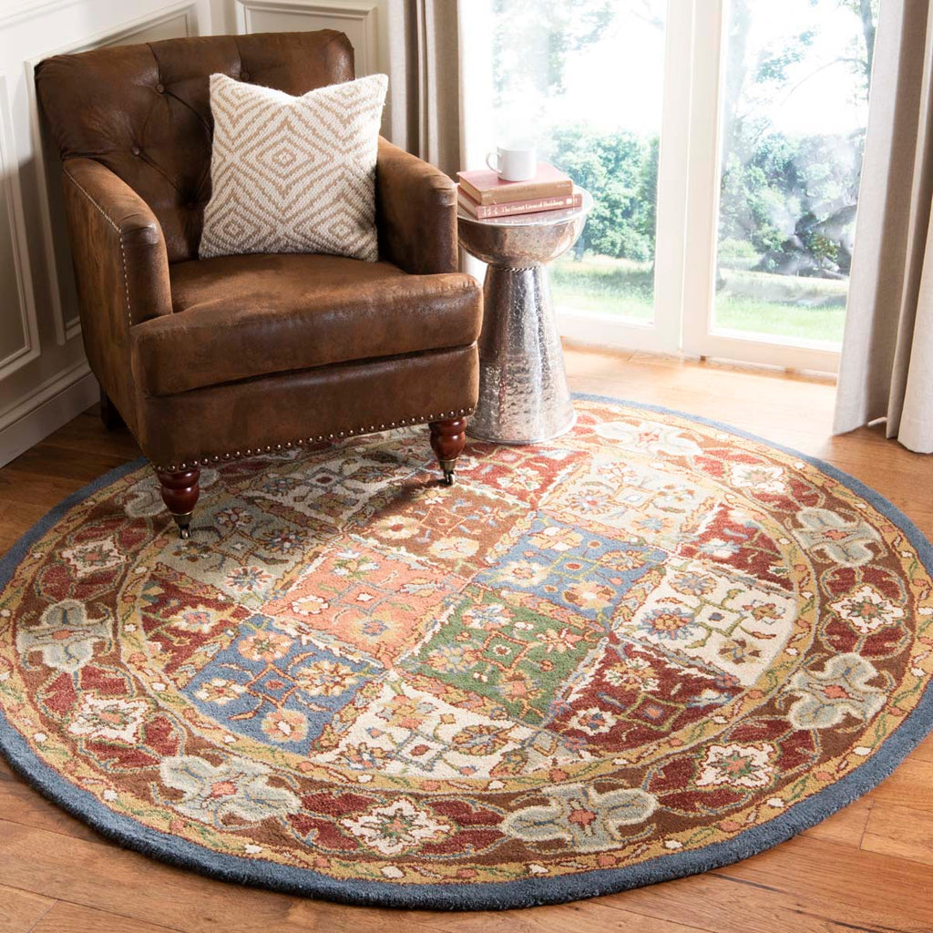 Safavieh Heritage Rug Collection HG316B - Green / Red