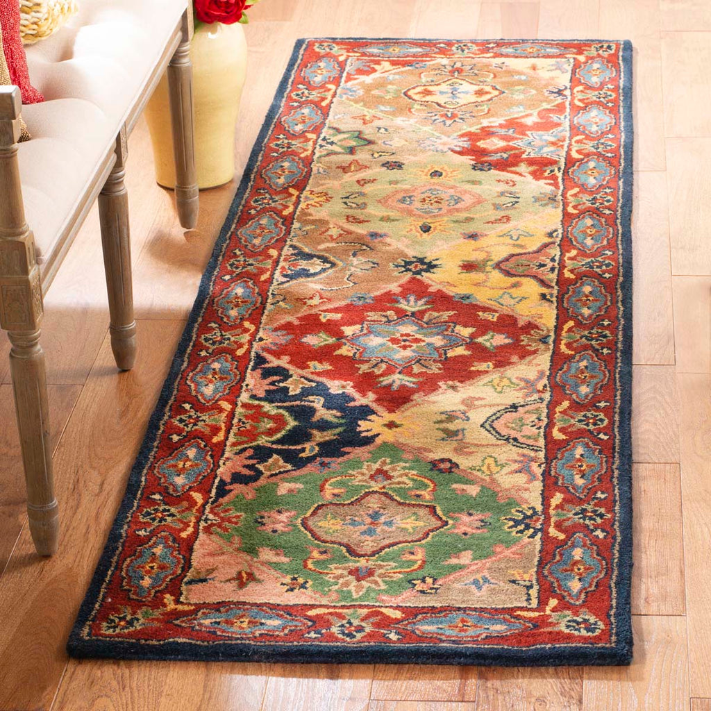 Safavieh Heritage Rug Collection HG926A - Red / Multi