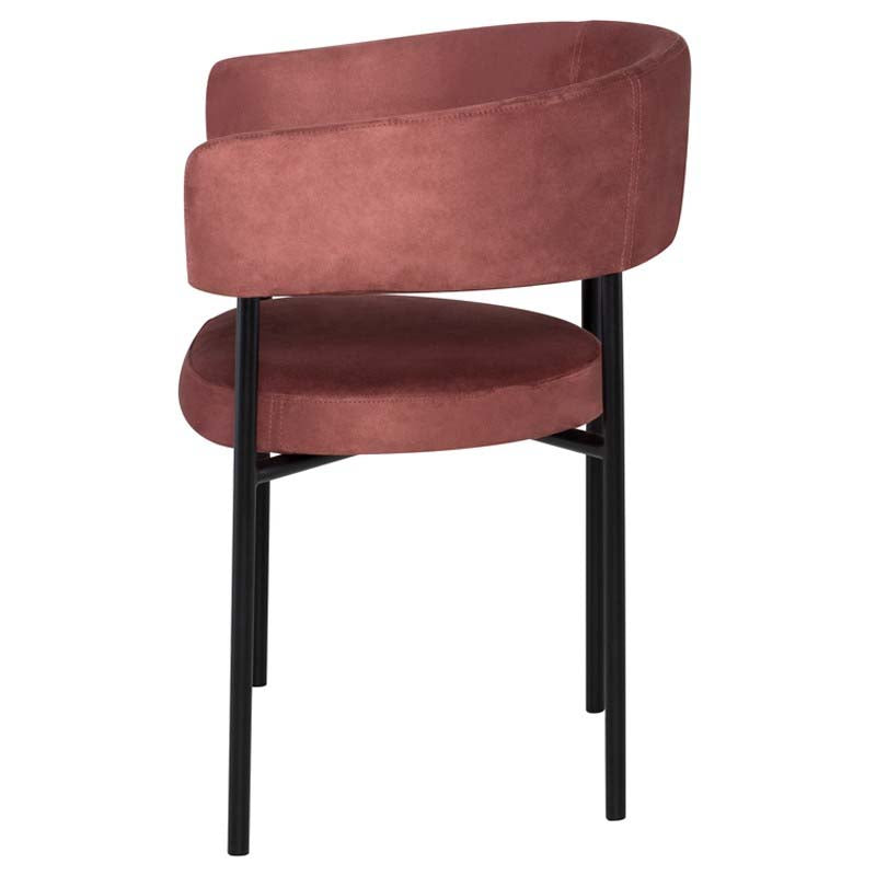 Nuevo Cassia Dining Chair - Chianti Microsuede