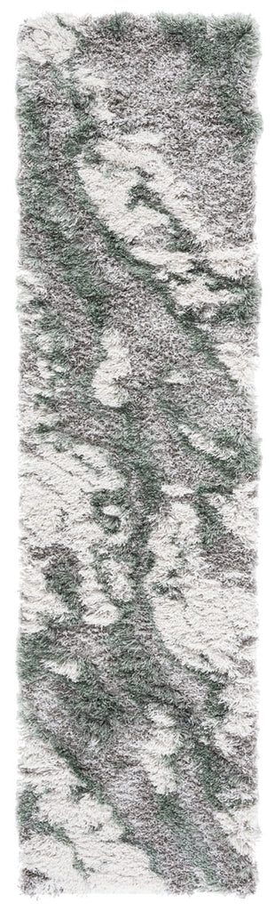 Safavieh Horizon Shag Rug Collection: HZN890Y-217 - Grey / Green