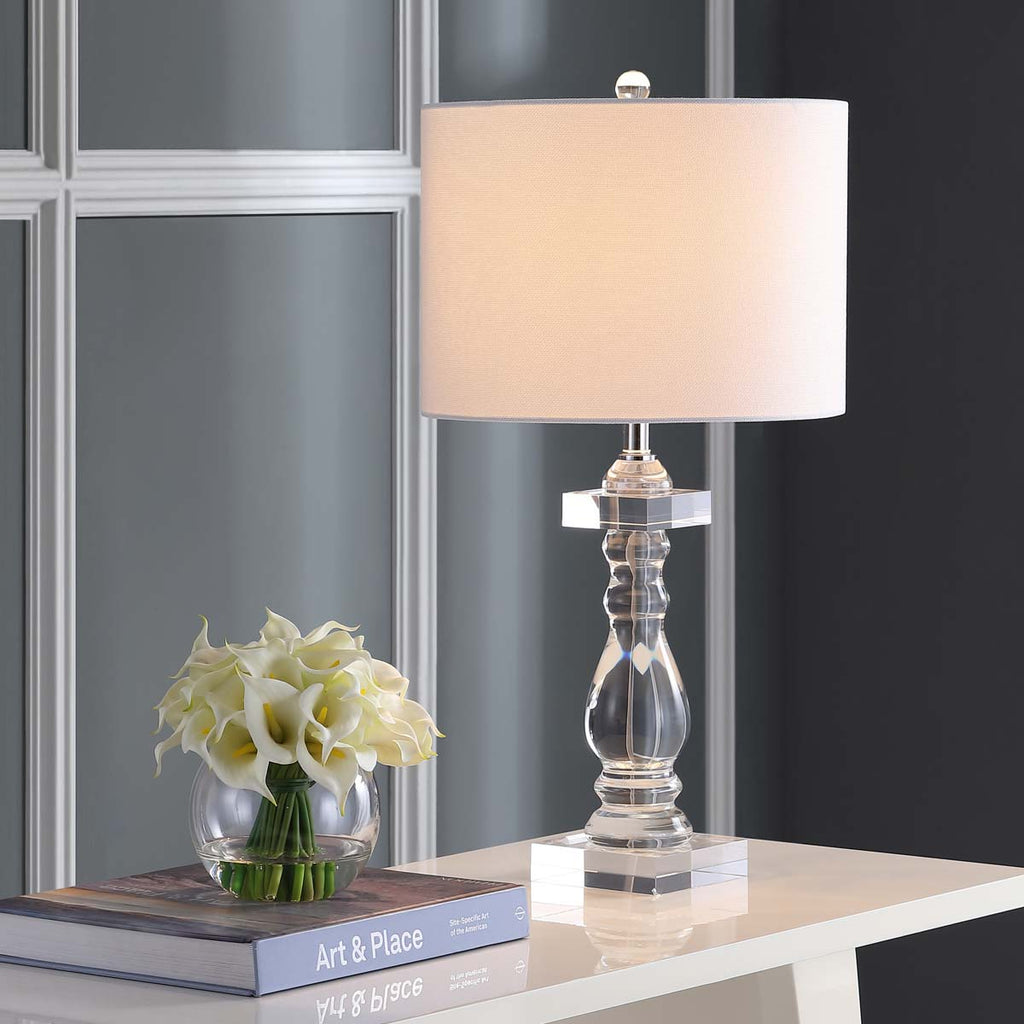 Safavieh Delta 26.5 Inch H Table Lamp - Clear