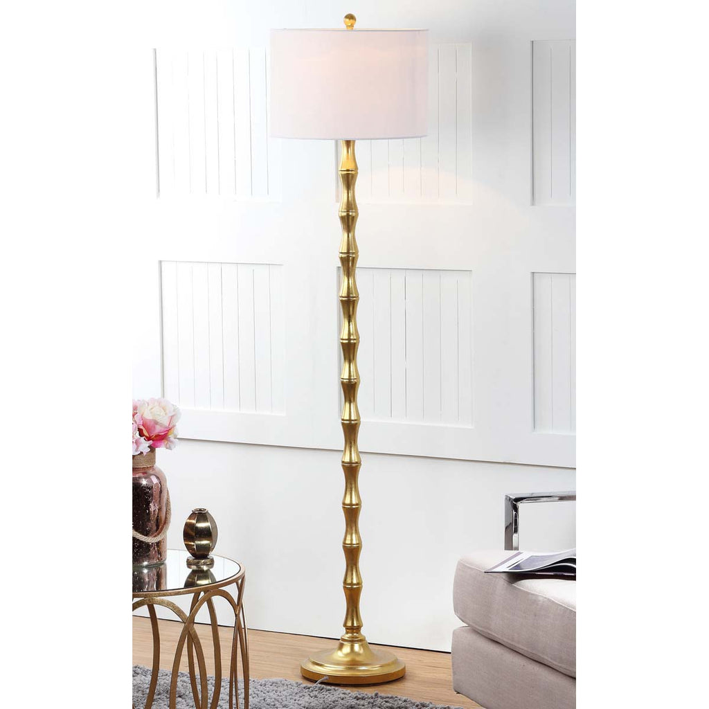 Safavieh Aurelia 63.5 Inch H Floor Lamp-Antique Gold