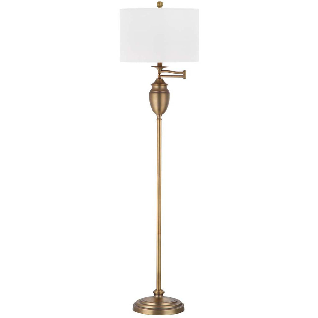Safavieh Antonia 60 Inch H Floor Lamp-Gold