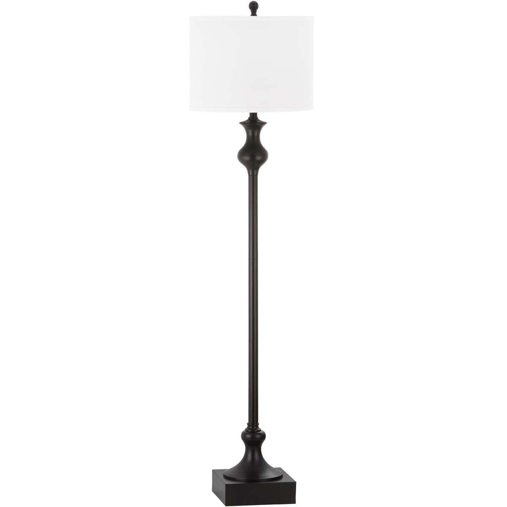 Safavieh Brewster 61.5 Inch H Floor Lamp-Oil Rubbed Bronze (Black)