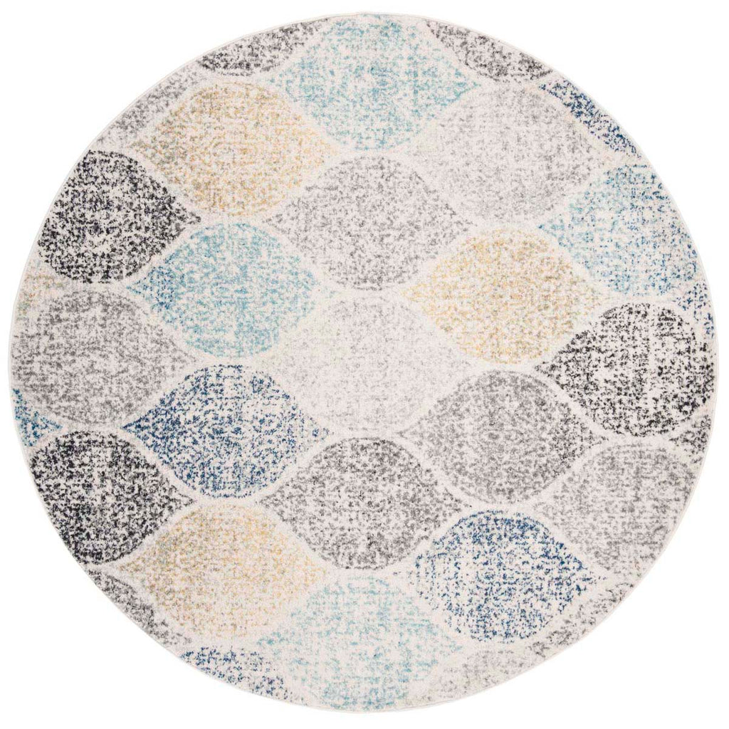 Safavieh Madison Rug Collection MAD604D - Ivory / Blue
